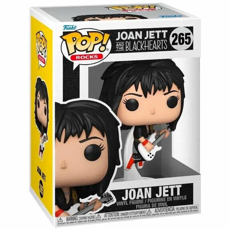 Joan Jett POP! Rocks Vinyl Figur 9 cm