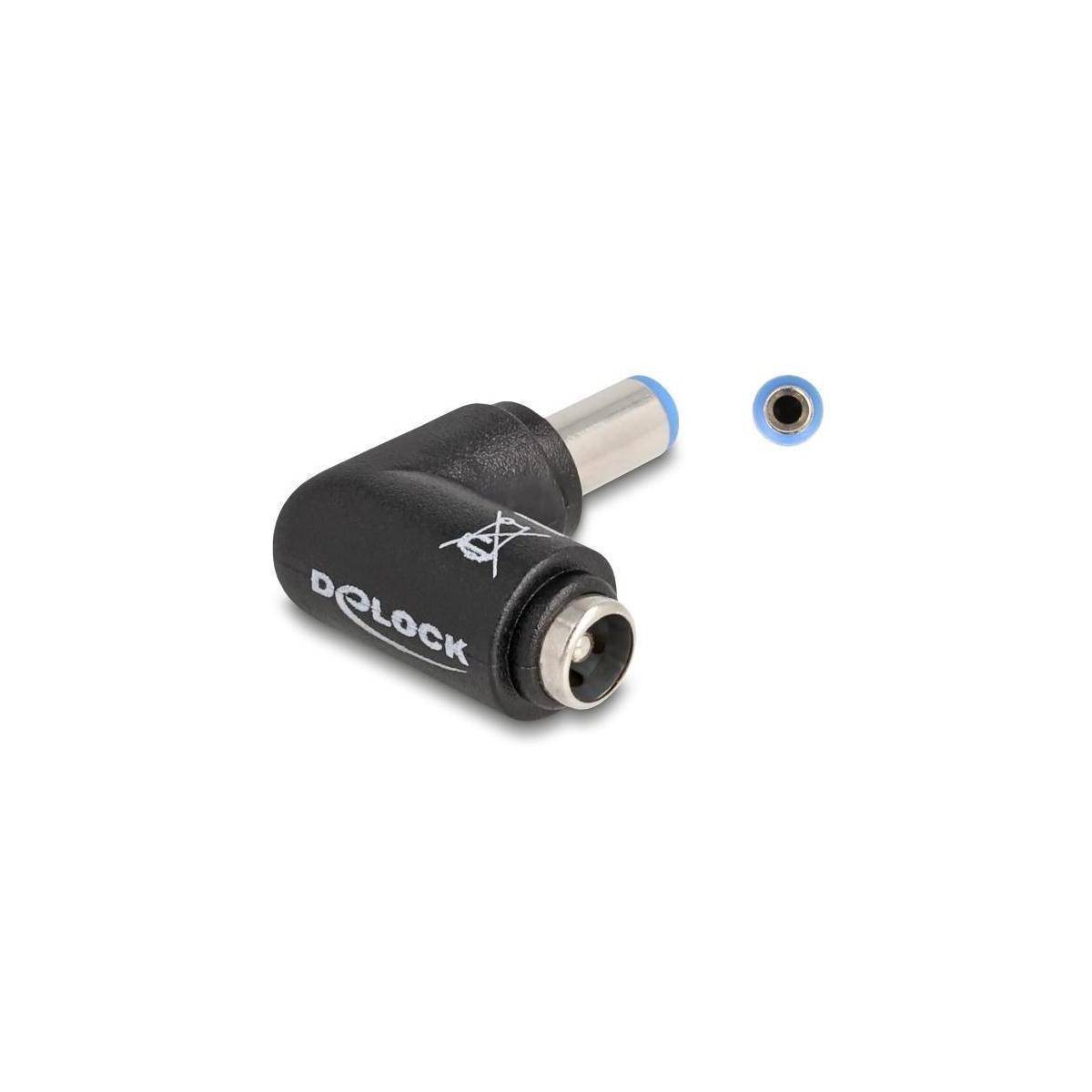 80794 - DC Adapter 5,5 x 2,1 mm Stecker zu 5,5 x 2,1 mm Buchse 90 gewinkelt