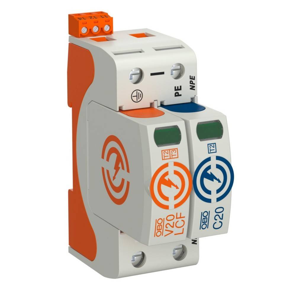 OBO Bettermann SurgeController V20 V20-LCF-1+1+FS-2