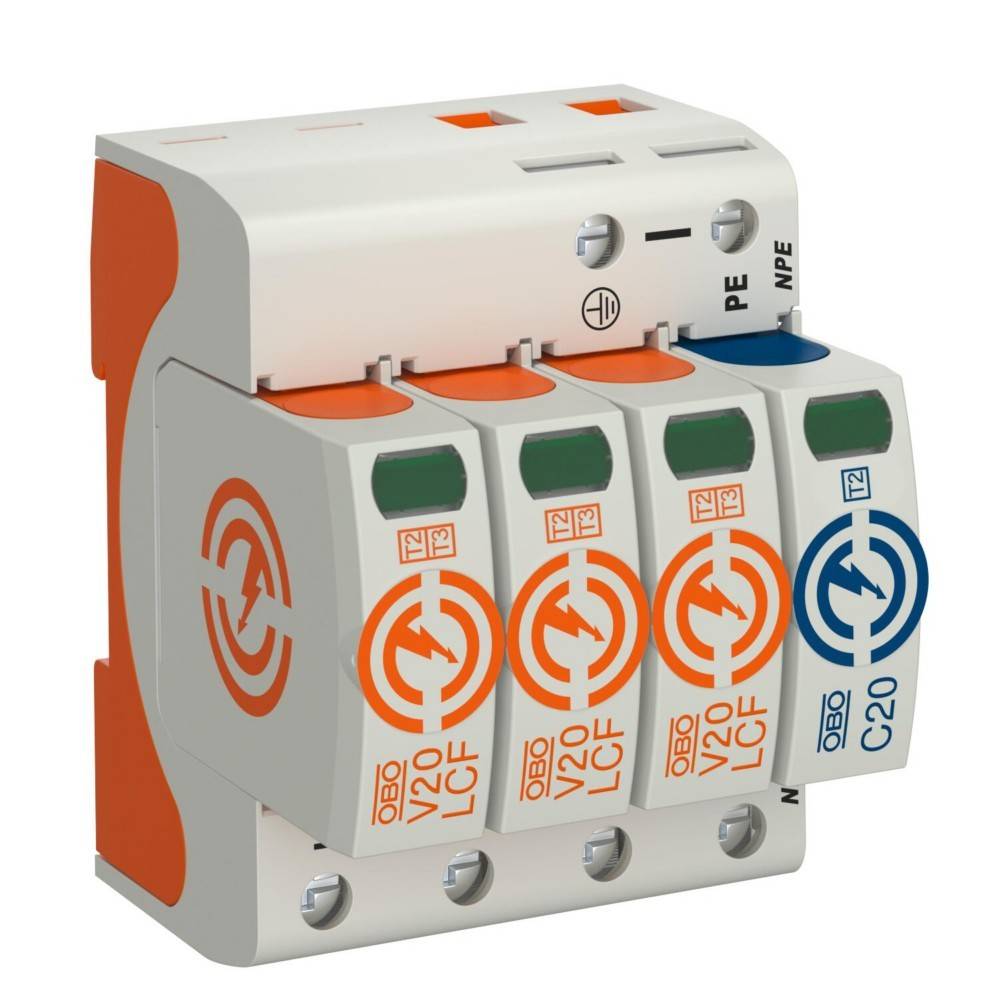 OBO Bettermann SurgeController V20 V20-LCF-3+1-280