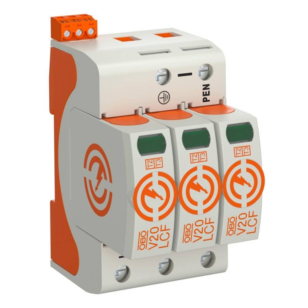 OBO Bettermann SurgeController V20 V20-LCF-3+FS-280