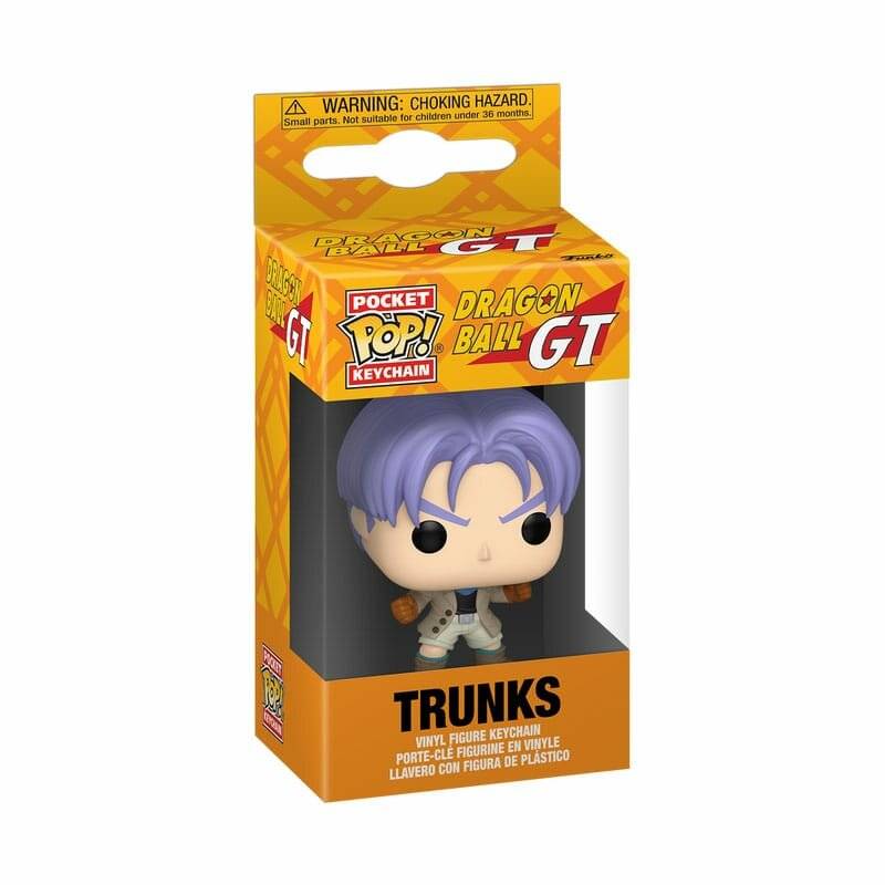 Dragon Ball GT POP! Vinyl Schlüsselanhänger 4 cm Trunks Display (12)