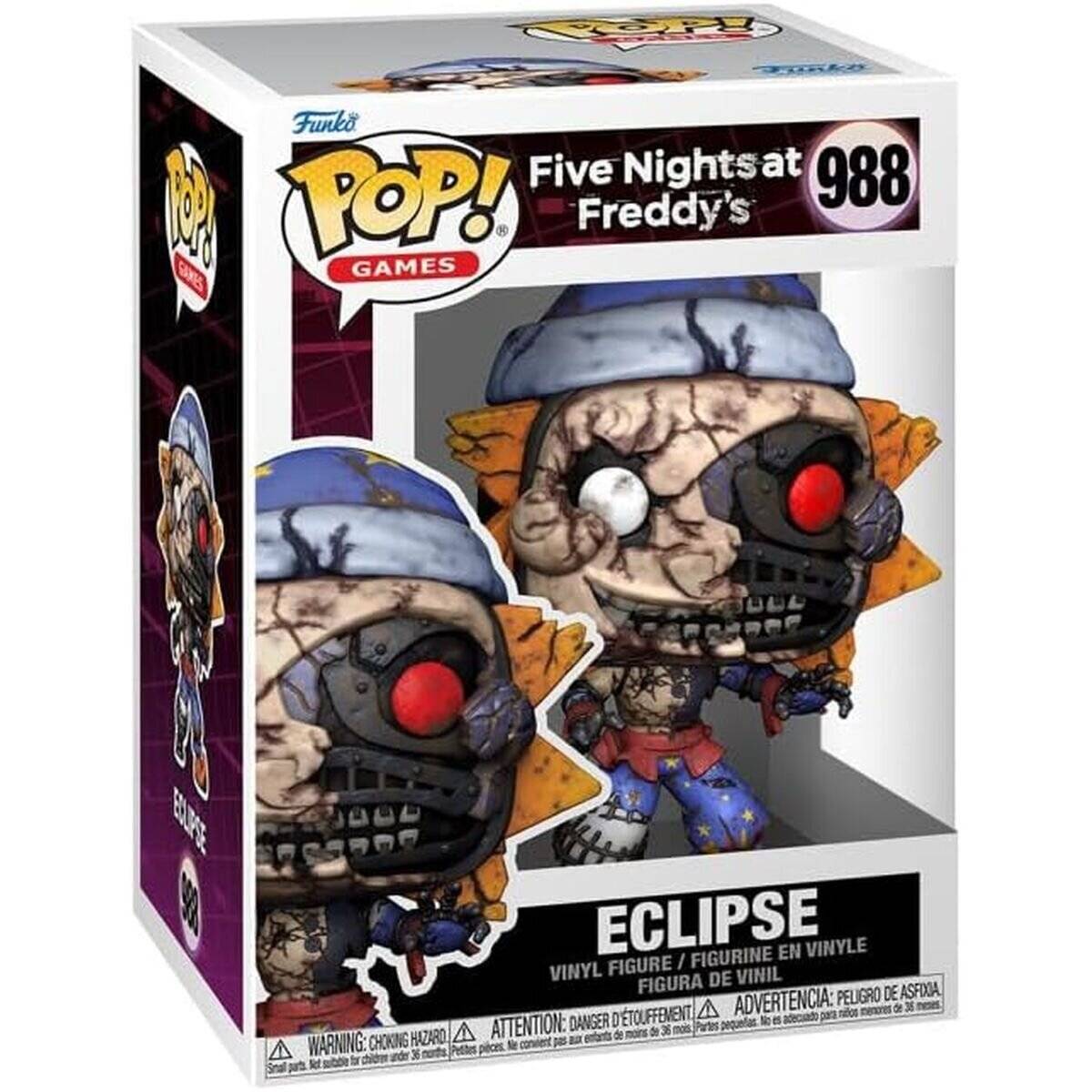 Five Nights at Freddy's: Security Breach - Ruin POP! Games Vinyl Figur Eclipse 9 cm