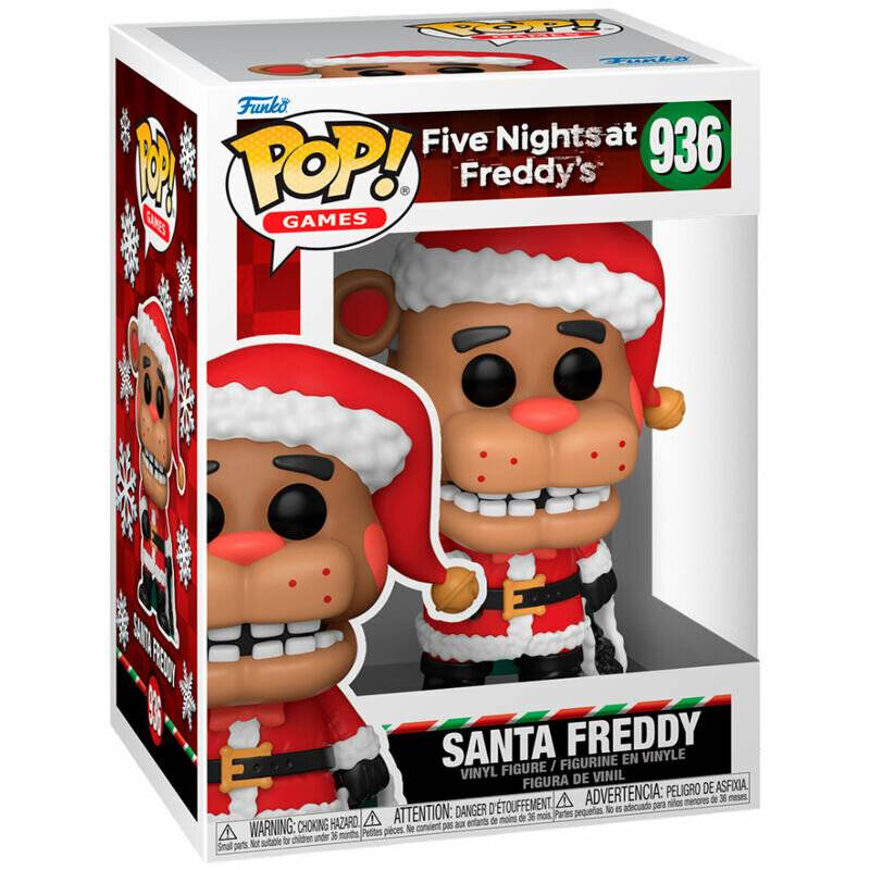 Five Nights at Freddy's POP! Games Vinyl Figur Holiday Freddy Fazbear 9 cm
