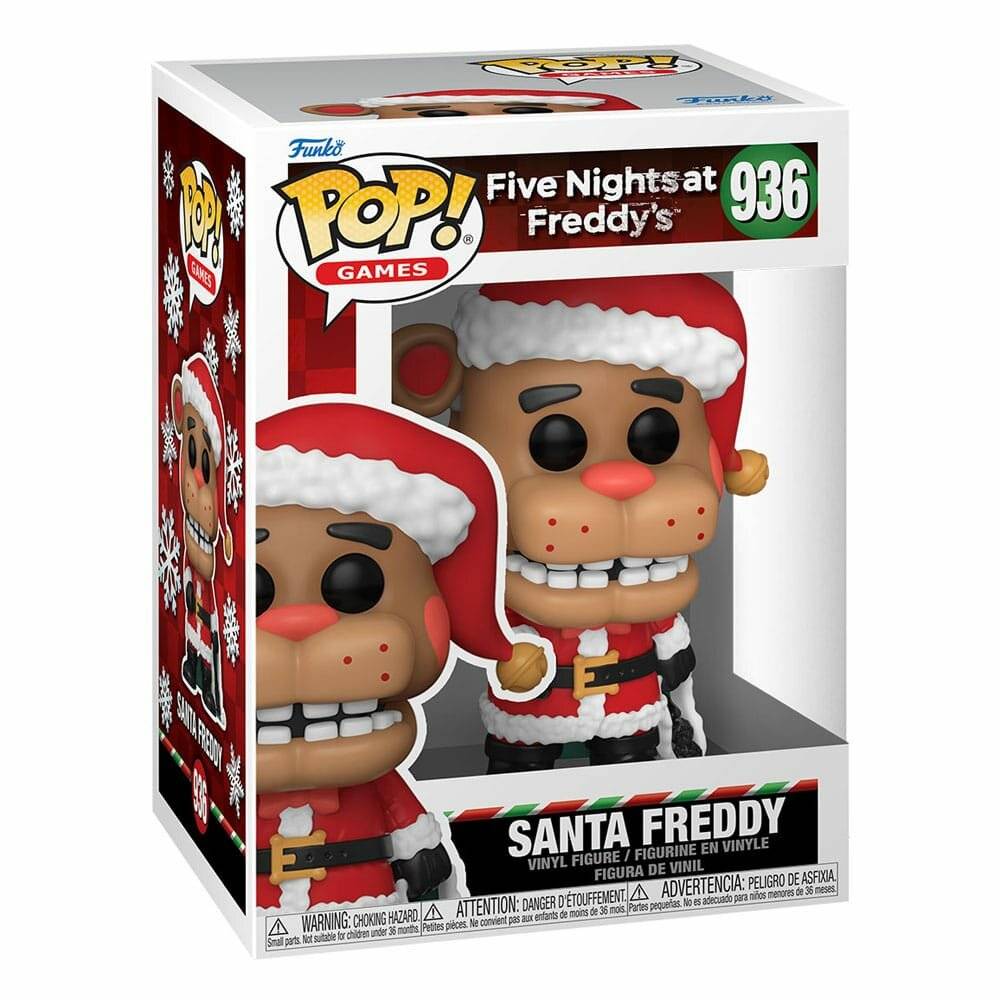 Five Nights at Freddy's POP! Games Vinyl Figur Holiday Freddy Fazbear 9 cm