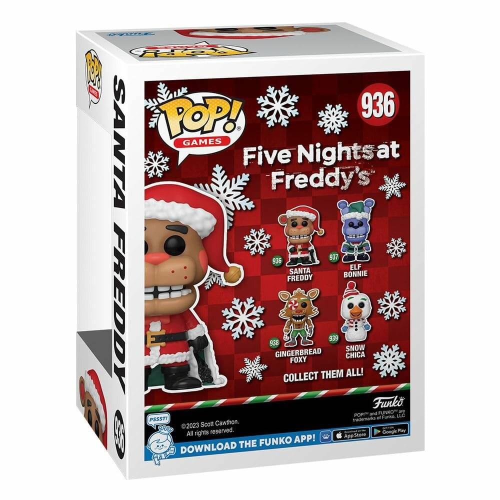 Five Nights at Freddy's POP! Games Vinyl Figur Holiday Freddy Fazbear 9 cm