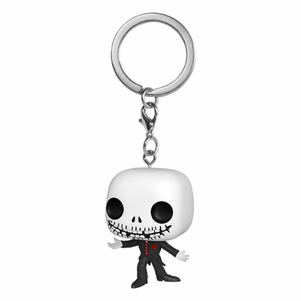 Nightmare before Christmas 30th POP! Vinyl Schlüsselanhänger 4 cm Formal Jack Display (12)