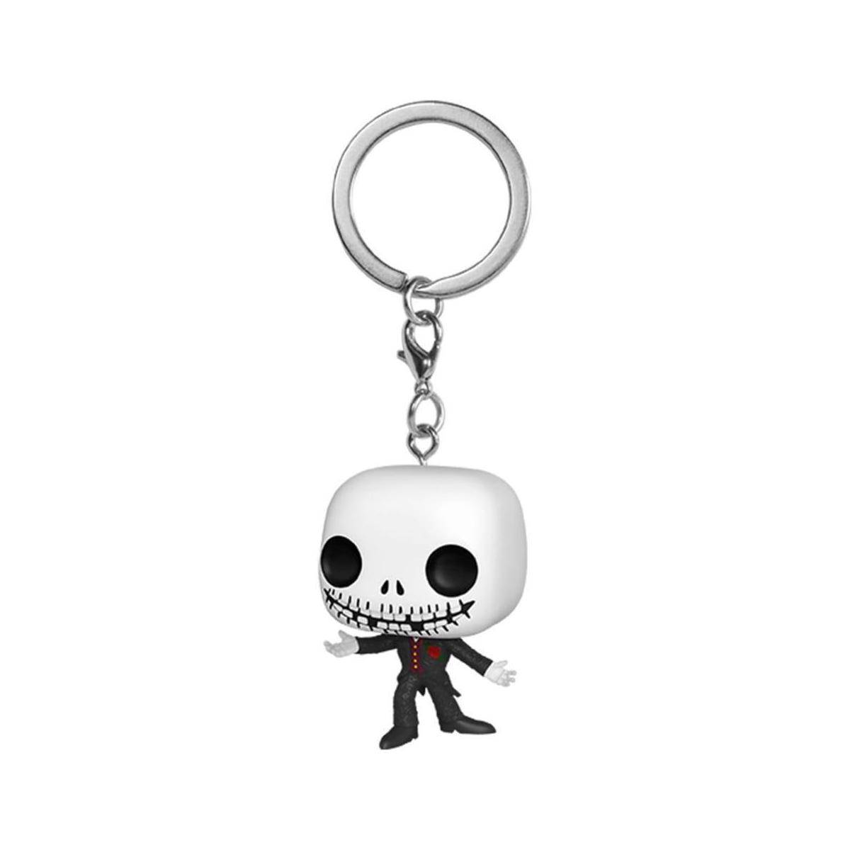 FK72388 - Nightmare before Christmas 30th POP! Vinyl Schlüsselanhänger 4 cm Formal Jack Di