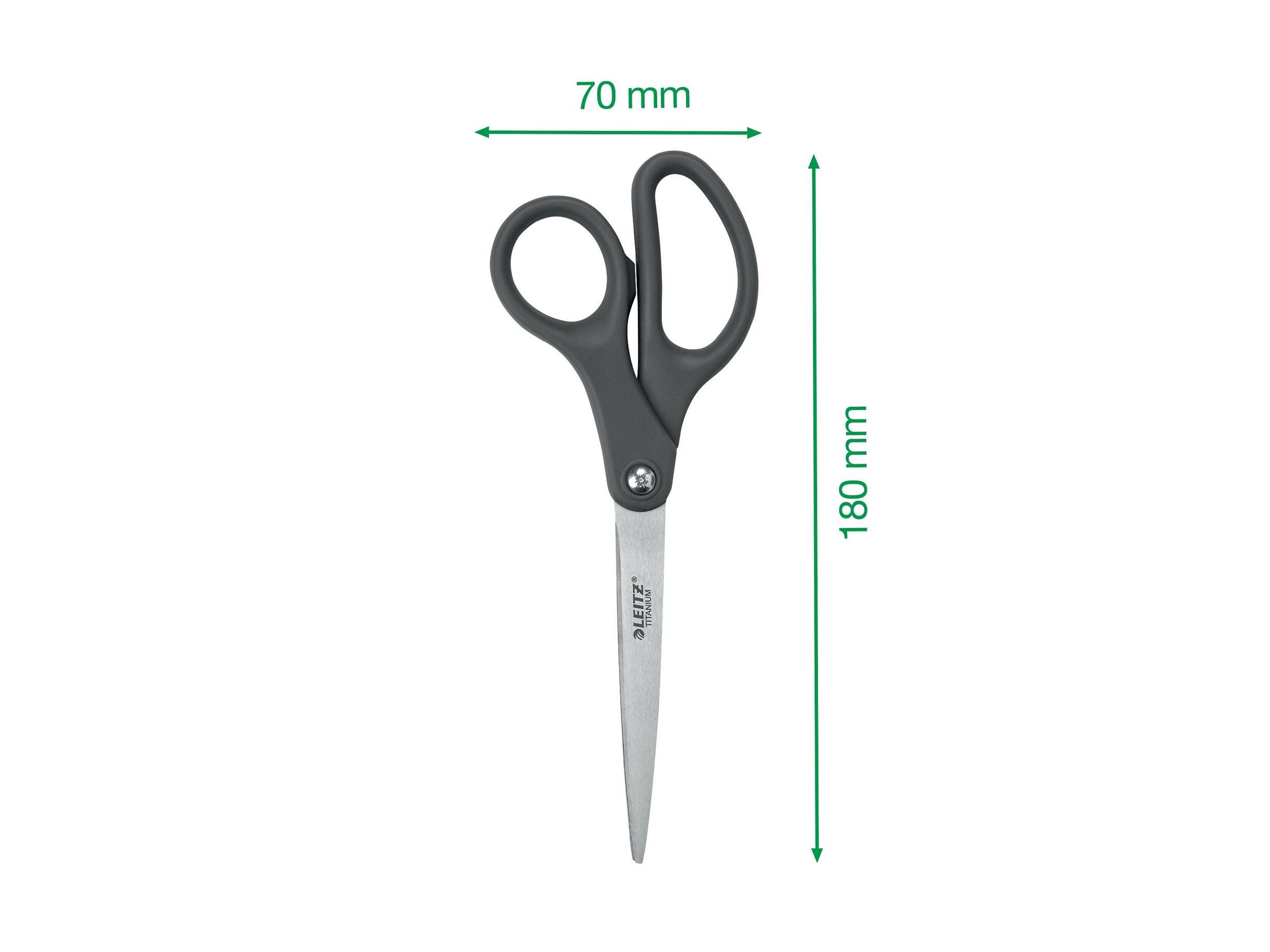 Esselte Leitz Titanium - Schere - 180 mm - 98 mm