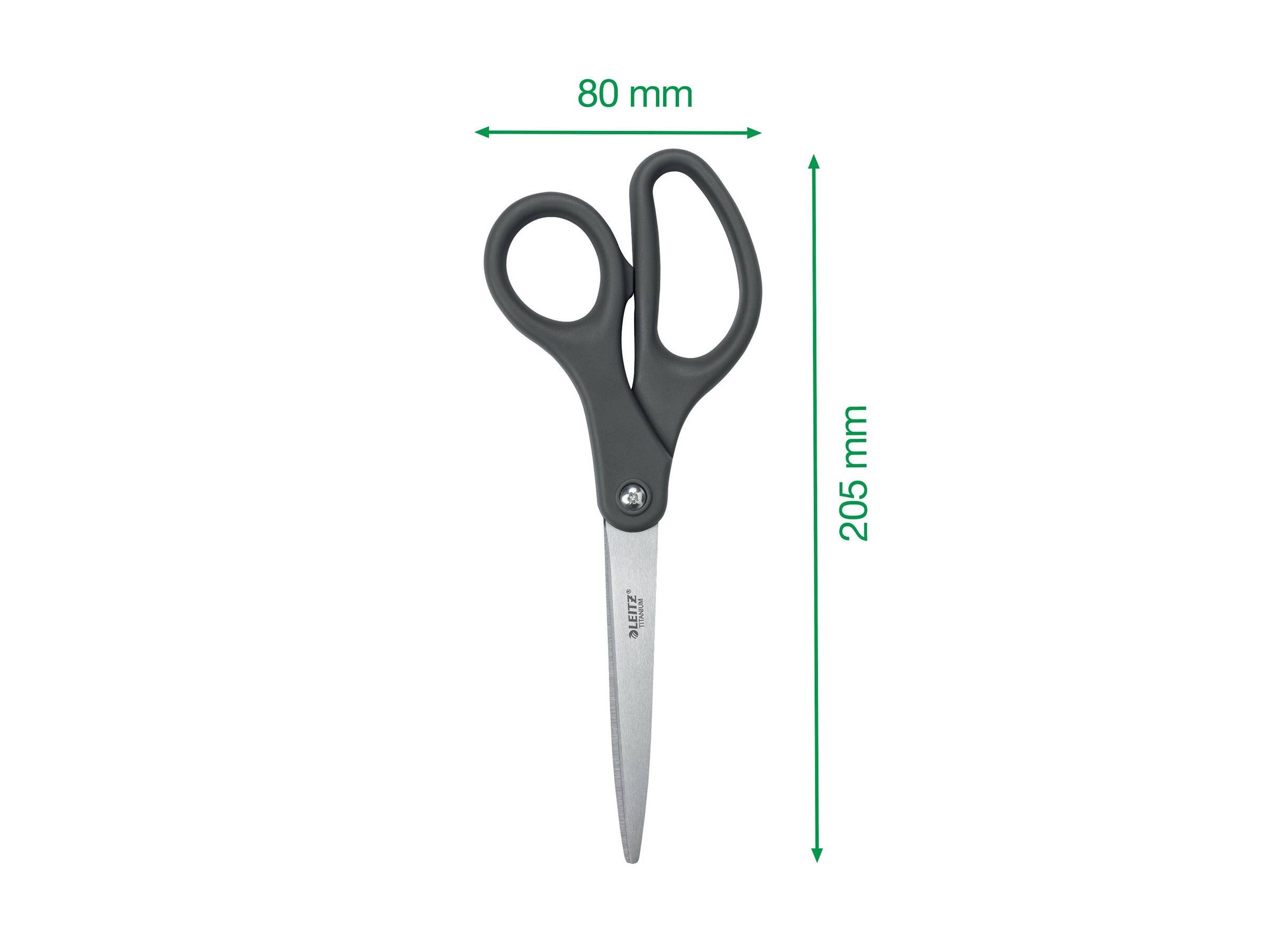 Esselte Leitz Titanium - Schere - 205 mm - 105 mm