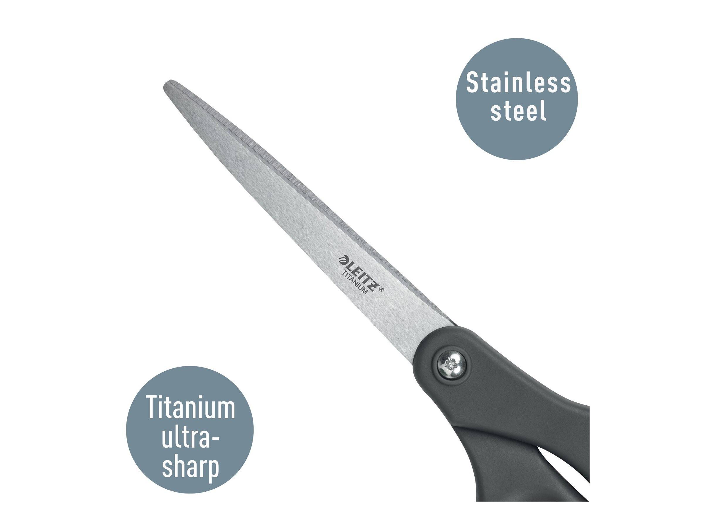 ESSELTE LEITZ - Leitz Titanium - Schere - 205 mm - 105 mm