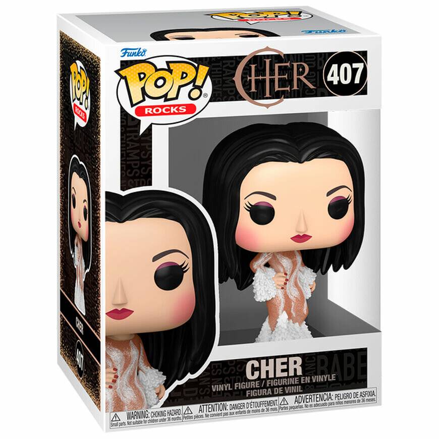Cher POP! Rocks Vinyl Figure Cher(Met Gala 1974) 9 cm