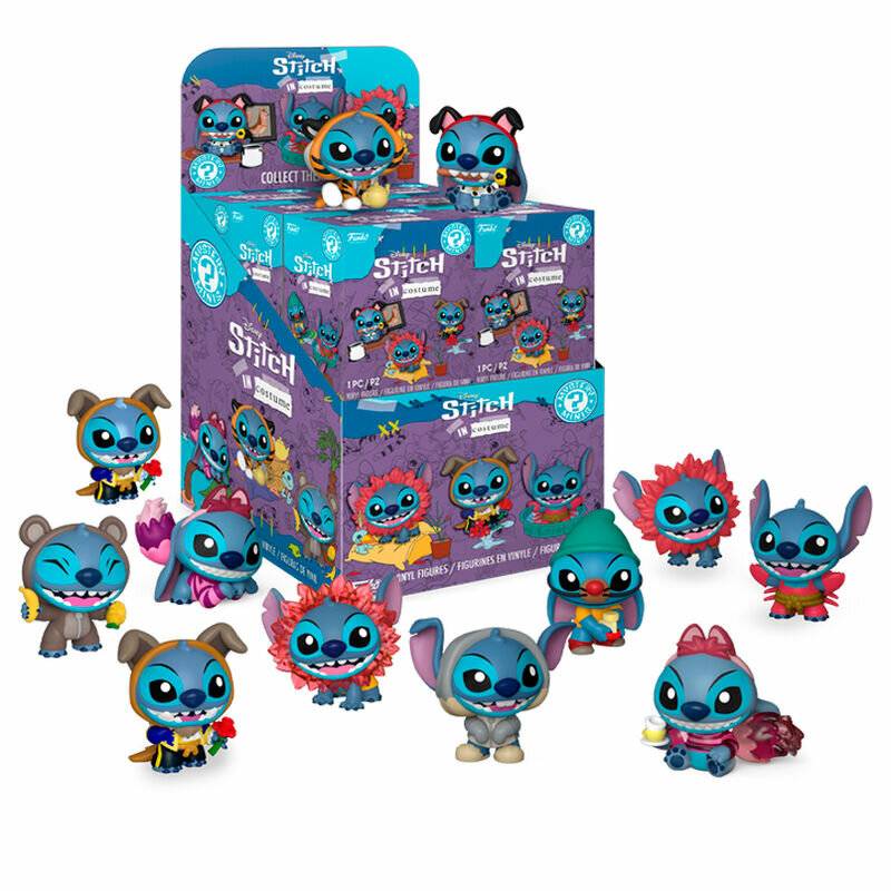 Disney Mystery Minis Minifiguren 5 cm Stitch in Costume Display (12)