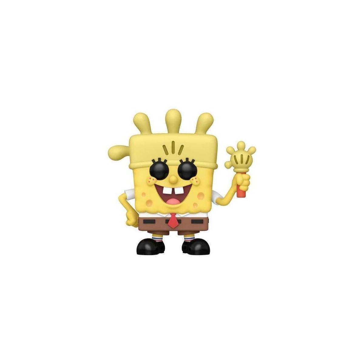FK75734 - SpongeBob Schwammkopf 25th Anniversary POP! Vinyl Figur SB w Glove Light 9 cm