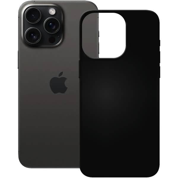 PEDEA Soft TPU Case für Apple iPhone 16 Pro black