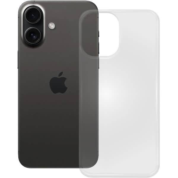 PEDEA Soft TPU Case für Apple iPhone 16 Plus clear