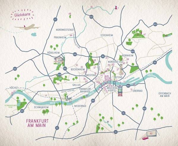 Glücksorte in Frankfurt