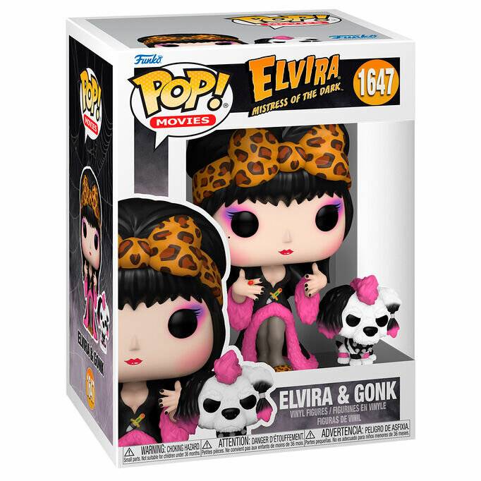 POP-Figur Elvira Herrin der Finsternis Elvira & Gonk
