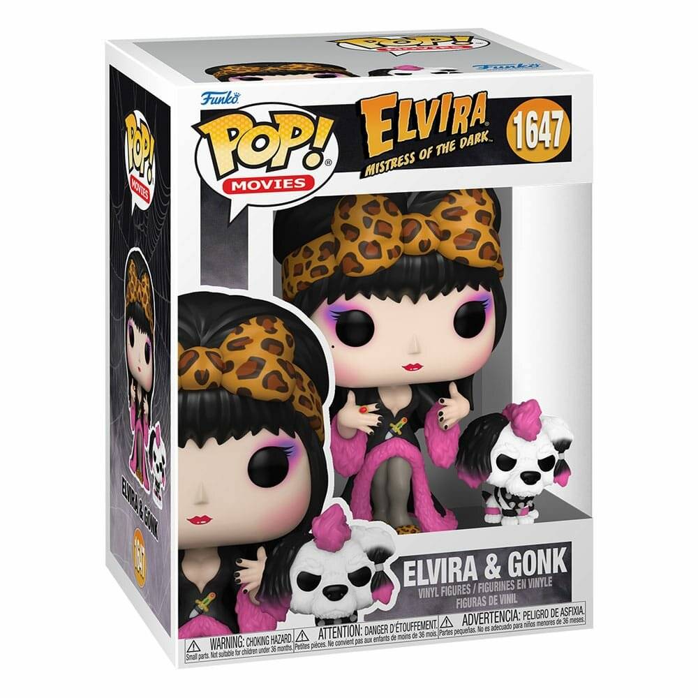 POP-Figur Elvira Herrin der Finsternis Elvira & Gonk