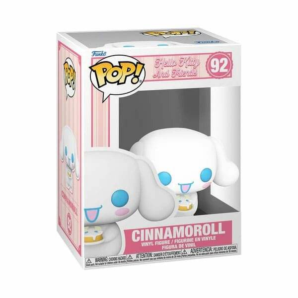 Hello Kitty POP! Sanrio Vinyl Figur Cinnamaroll with Dessert 9 cm