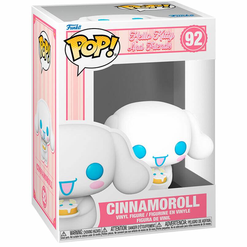 Hello Kitty POP! Sanrio Vinyl Figur Cinnamaroll with Dessert 9 cm
