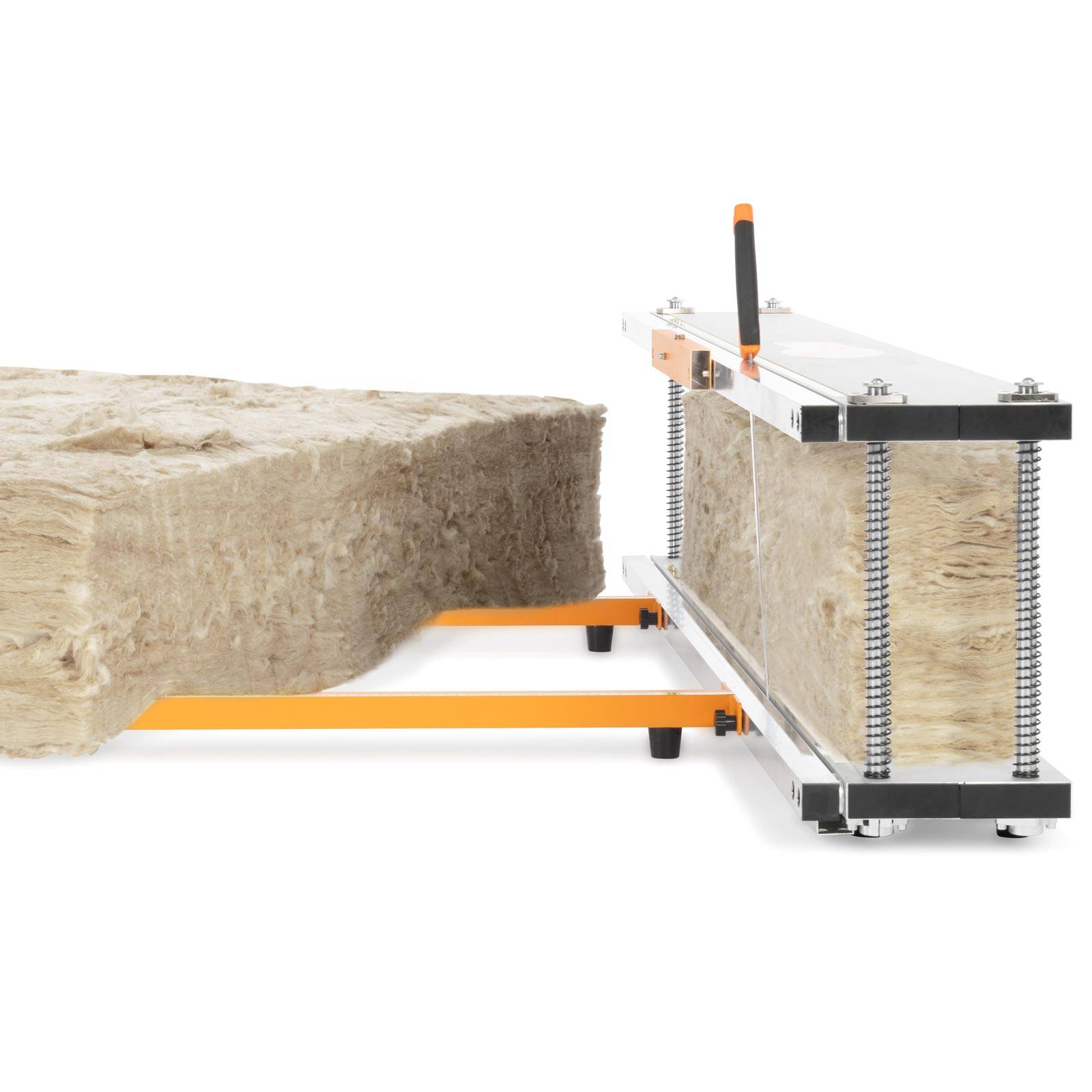 BAUTEC Dämmstoffschneider ISO-QUICKCUT + Dämmstoffmesser » für Rollenware » Glaswolle, Steinwolle und Mineralwolle