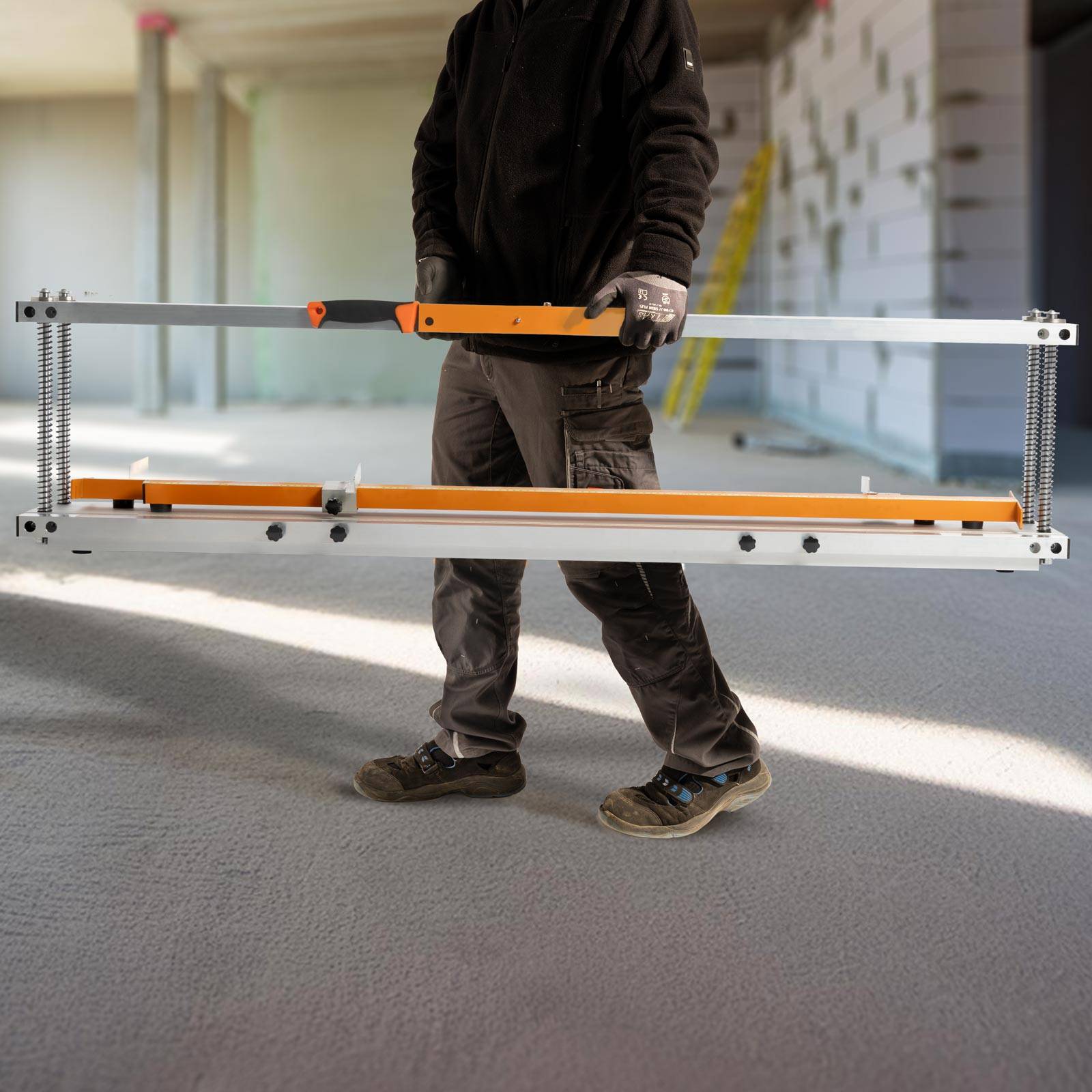 BAUTEC Dämmstoffschneider ISO-QUICKCUT + Dämmstoffmesser » für Rollenware » Glaswolle, Steinwolle und Mineralwolle