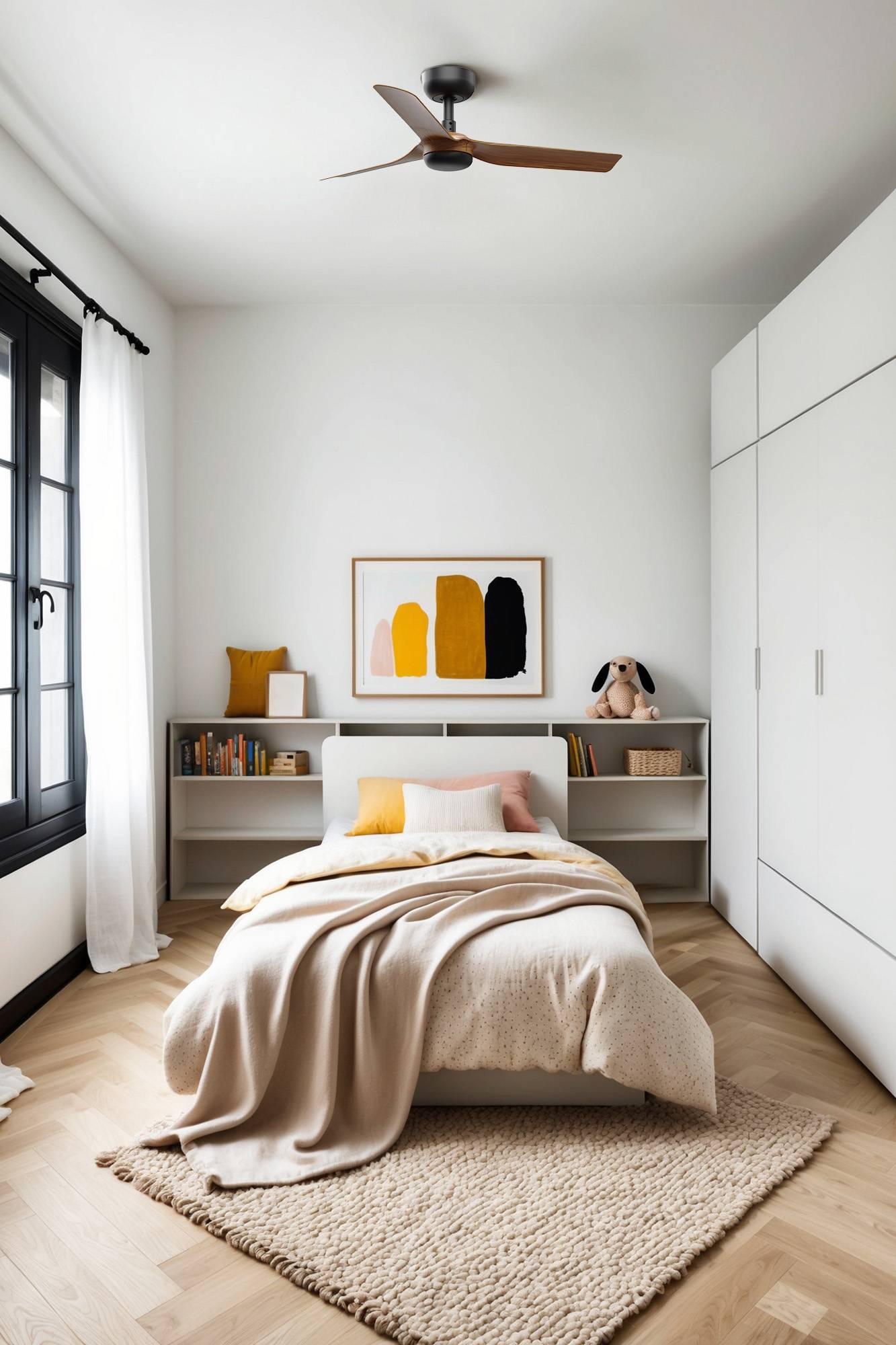 DC Deckenventilator Mini Punt SW-NB