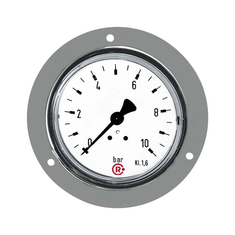 Manometer - Klasse 2,5 - Ø 50 - Vakuum - G 1/4" - Skalenteilung 0,05 - Anzeigebereich -1 bis 0 bar