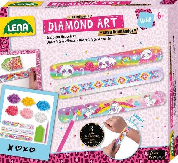 Lena - Diamond Art Snap Armbänder, FS