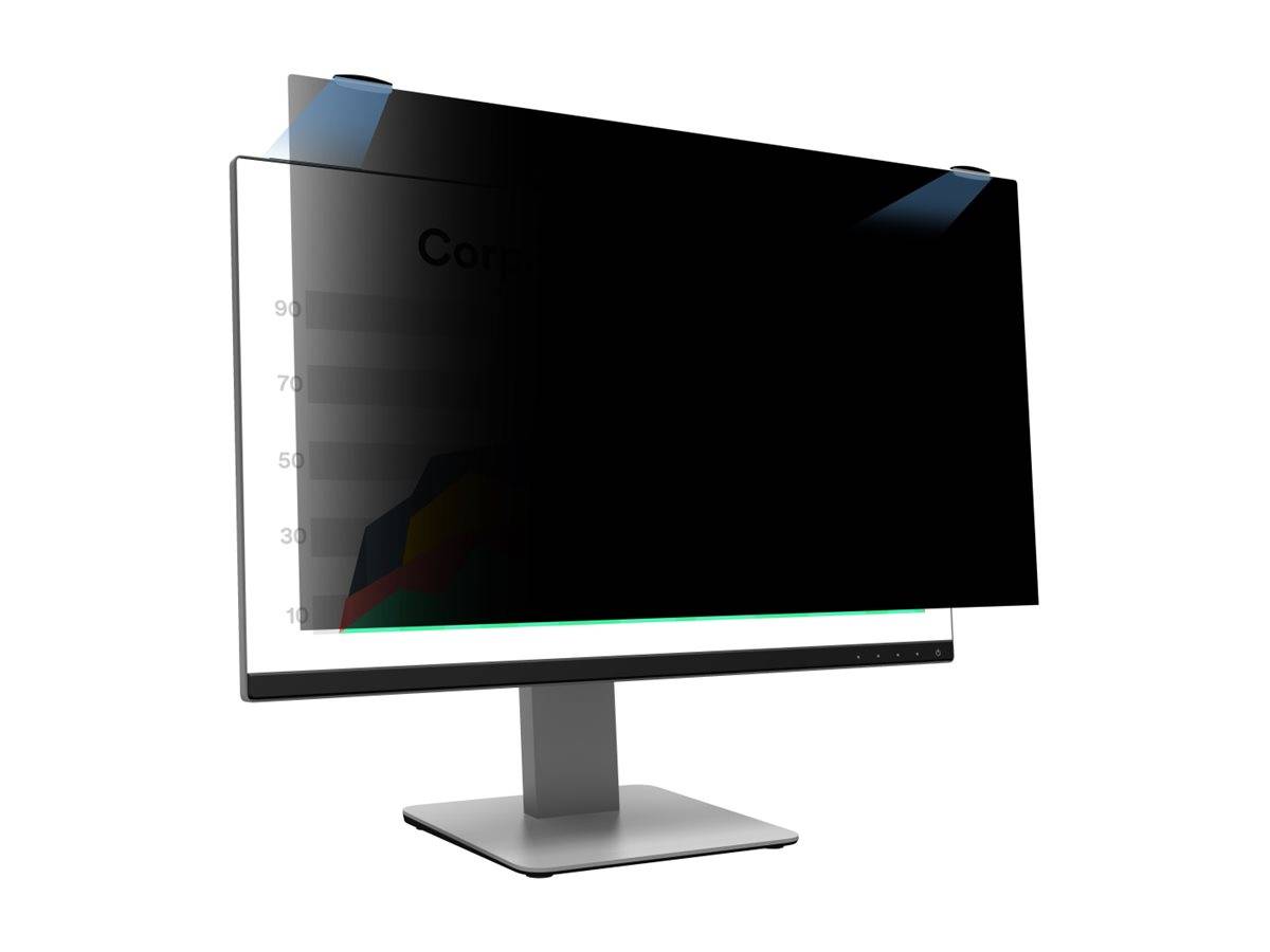 3M - Blickschutzfilter für Bildschirme - entfernbar - magnetisch - 61 cm (24"")