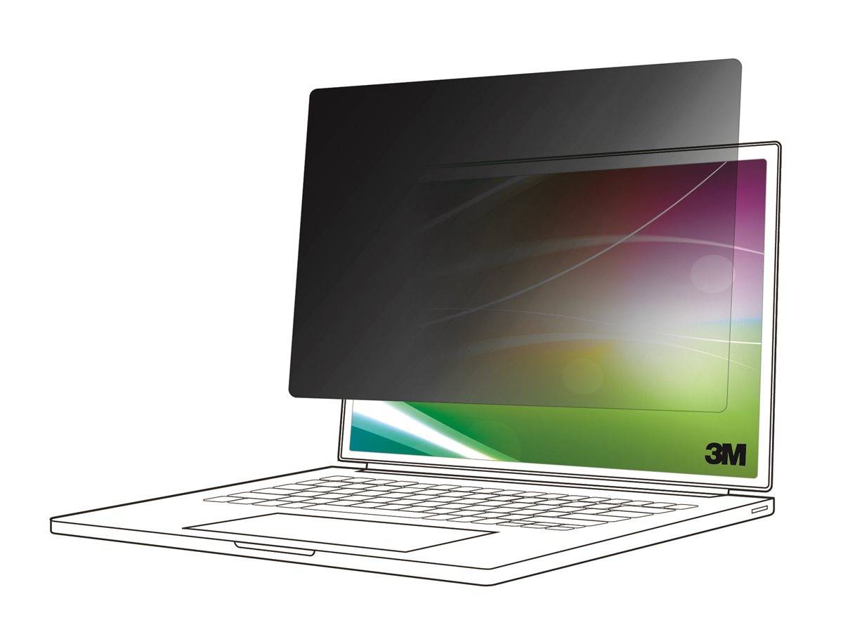3M Bright Screen Privacy Filter - Blickschutzfilter für Notebook - heller Bildschirm, 3:2 - klebend - 33 cm (13"")