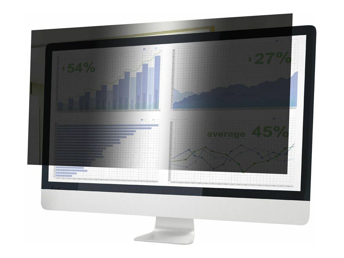 eSTUFF - Blickschutzfilter für Bildschirme - 2-Wege - entfernbar - klebend - 139.7 cm (55"")