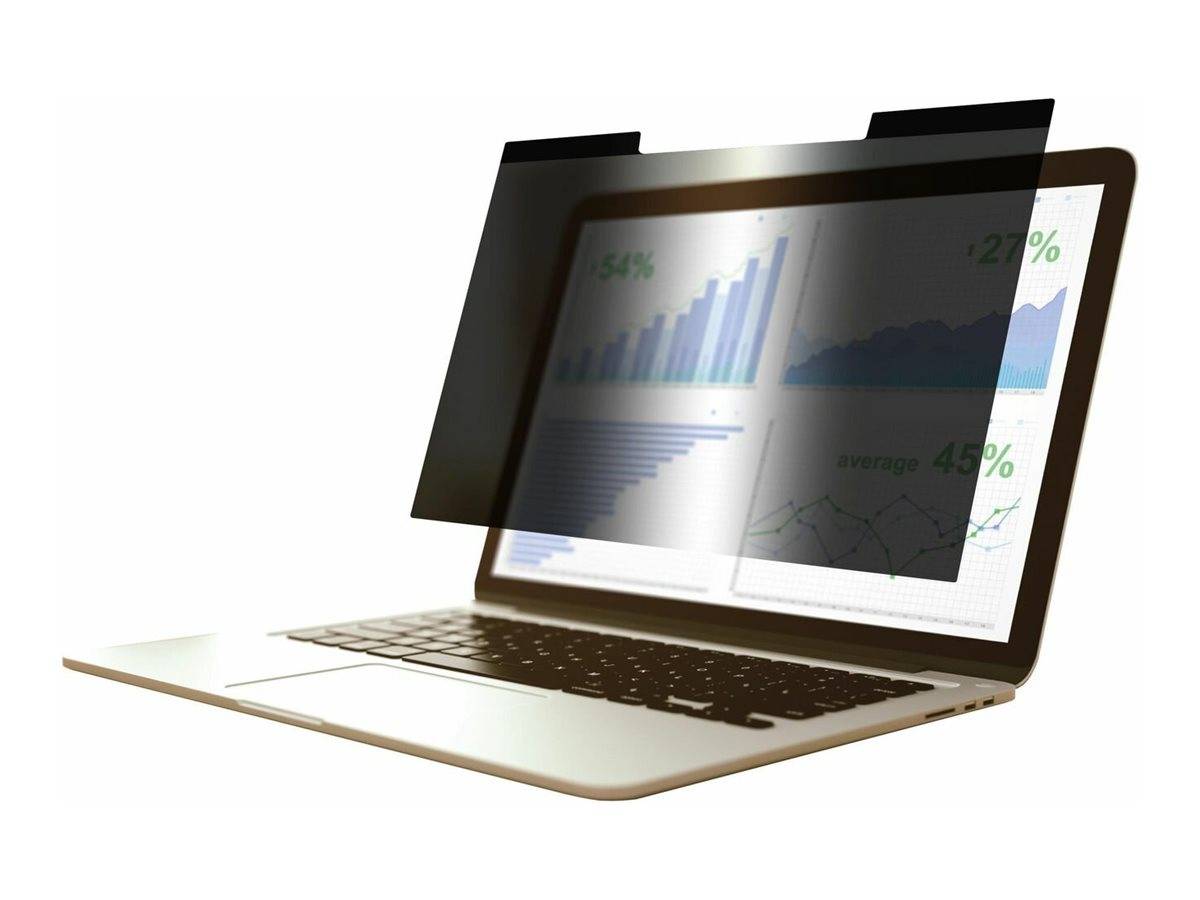 eSTUFF - Blickschutzfilter für Notebook - entfernbar - magnetisch - 35.6 cm (14"")