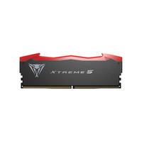 PATRIOT Viper Xtreme 5 DDR5 Kit 32 GB: 2 x 16 GB DIMM 288-PIN 4100 MHz / PC5-65600 CL38 1.45 V ungepuffert on-die ECC mattschwarz weiß Rot