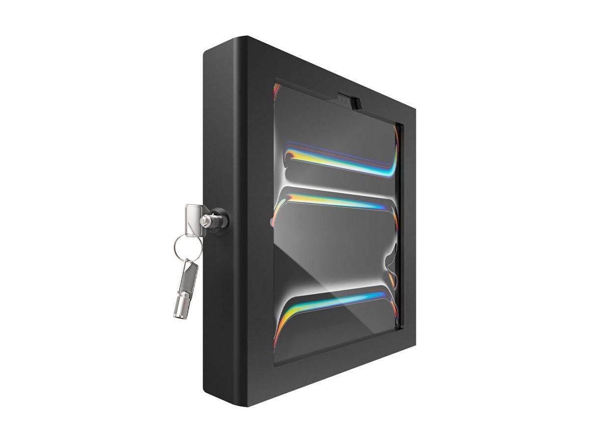 Compulocks iPad Pro M4 11"" (2024), Apex Secured Enclosure Wall Mount - Gehäuse - für Tablett - Glasbefestigung, Raum
