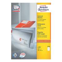 AVERY ZWECKFORM - Avery - Weiß - A4 (210 x 297 mm) 100 Stck. (100 Bogen x 1)