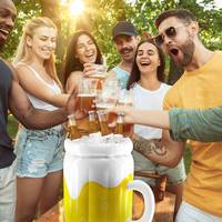 Thumbs Up 0000102, Gelb, Weiß, PVC, 403 g