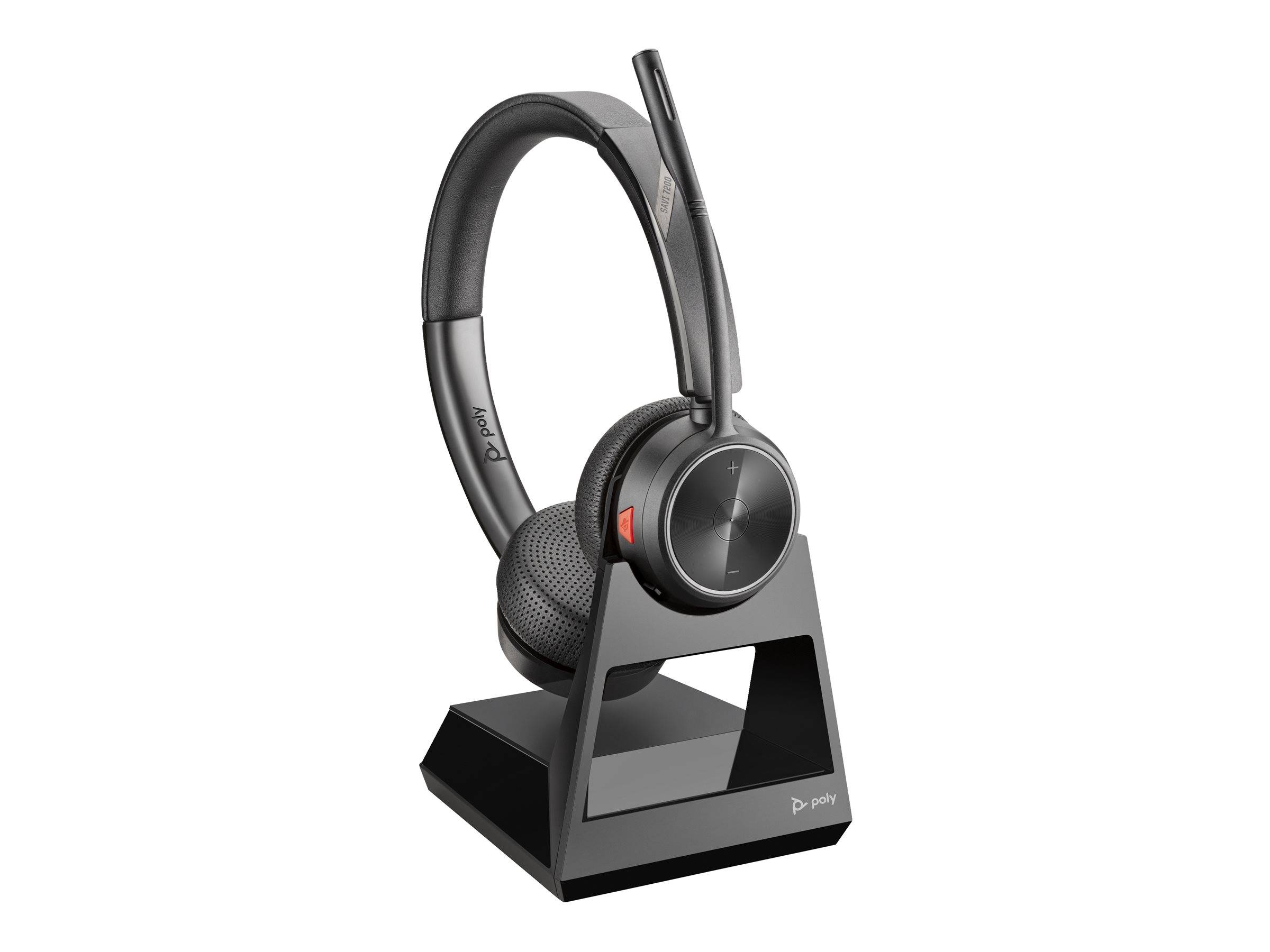 Poly Savi 7220 Office - Savi 7200 Series - Headset - On-Ear - DECT - kabellos