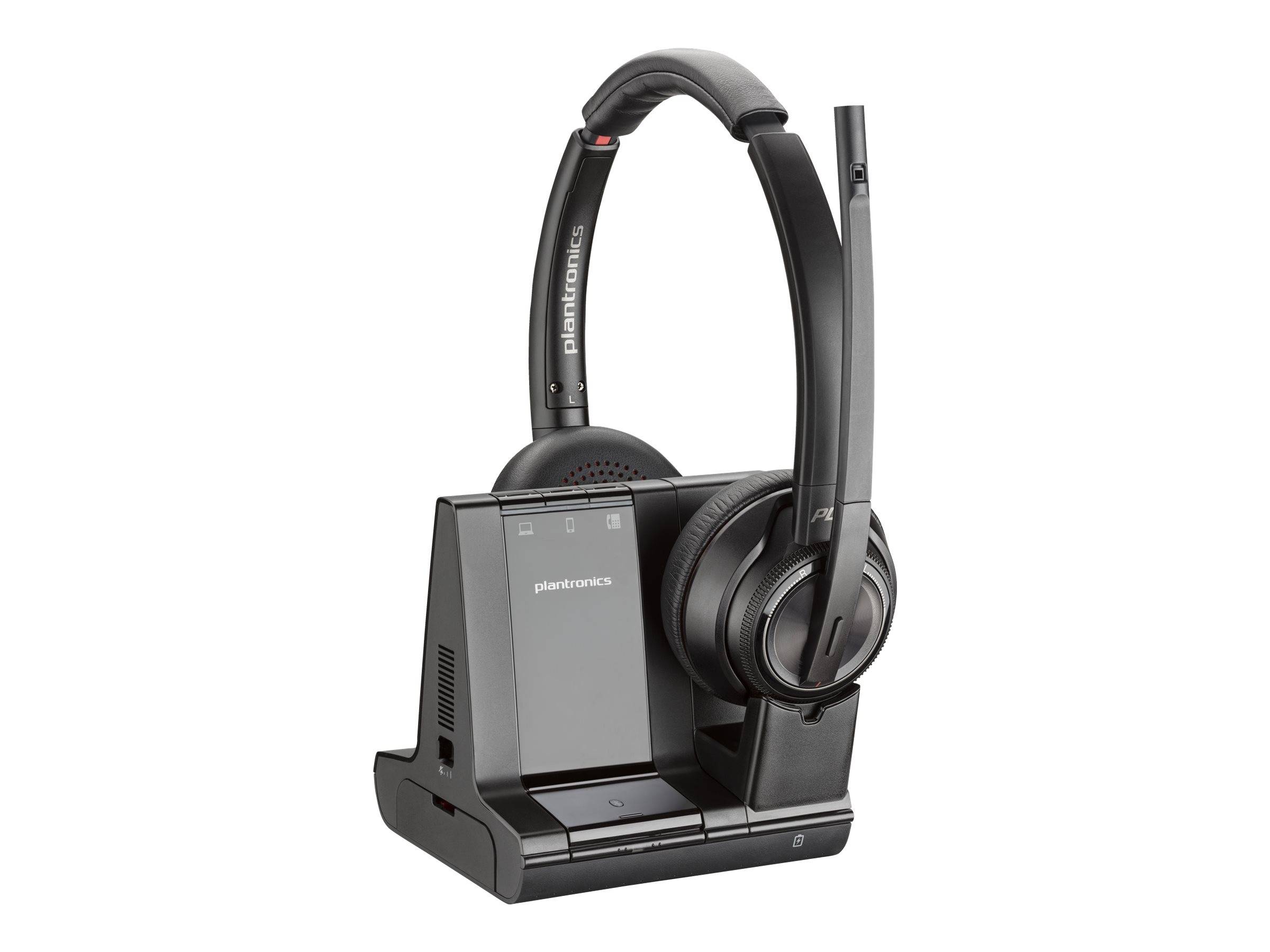 HP - Poly Savi 8220 Office - Headset - On-Ear - DECT