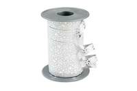 C.E. PATTBERG - Geschenkband Glitter 10 mm x 100 m silber