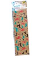 Folia 95205 - Kunstpapier - 115 g/m² - 5 Blätter - X-Mas - Decorative Candle Sur