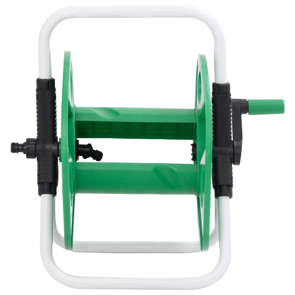 vidaXL Schlauchtrommel Freistehend für 45 m 1/2" Schlauch Stahl