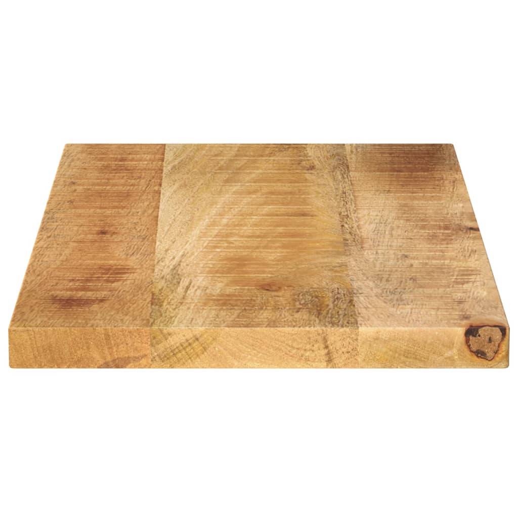 vidaXL Tischplatte 50x20x2,5 cm Rechteckig Raues Massivholz Mango