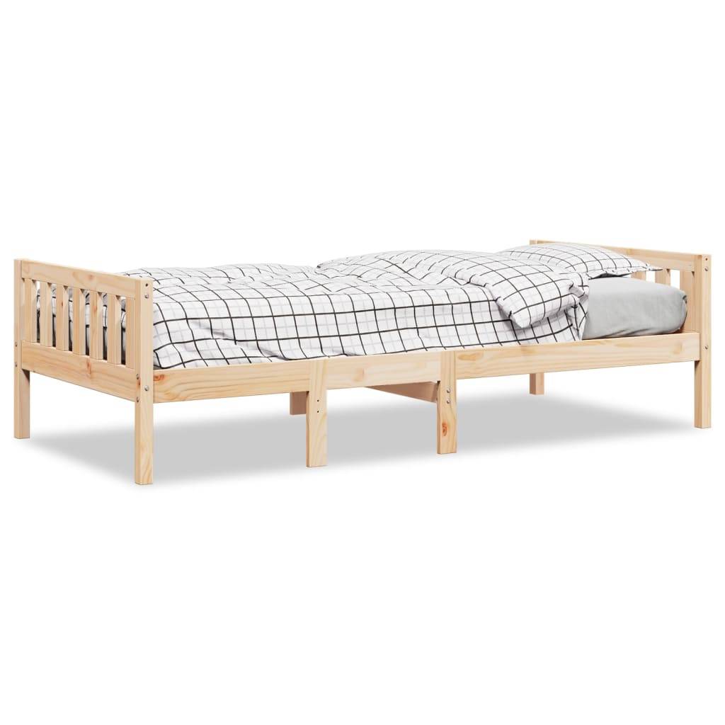 vidaXL Kinderbett ohne Matratze 75x190 cm Massivholz Kiefer