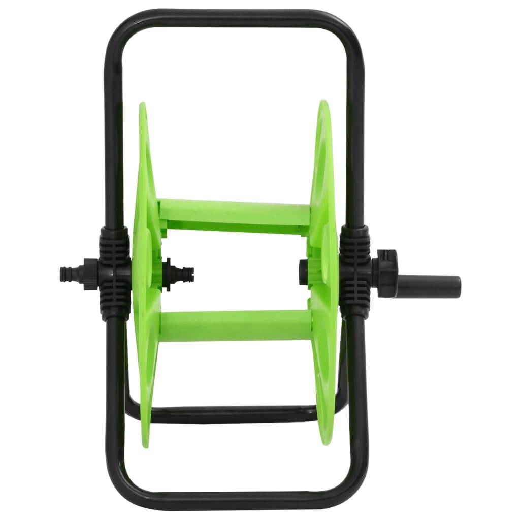 vidaXL Schlauchtrommel Freistehend für 45 m 1/2" Schlauch Stahl