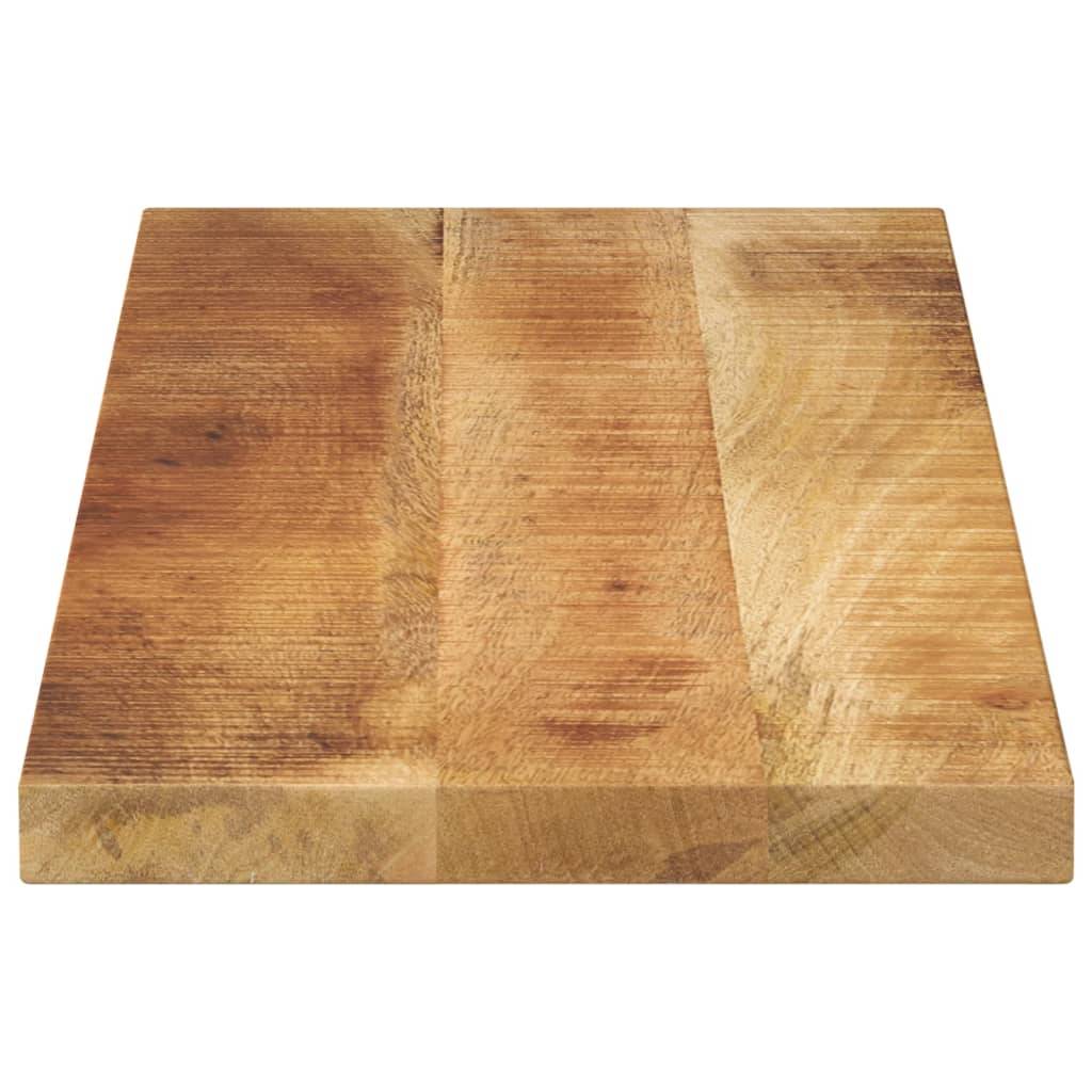 vidaXL Tischplatte 90x20x2,5 cm Rechteckig Raues Massivholz Mango