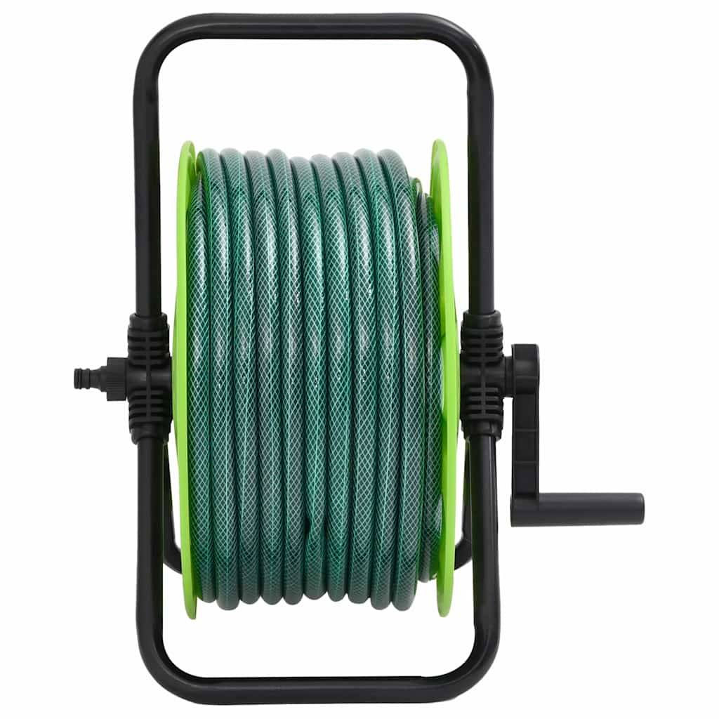 vidaXL Schlauchtrommel Freistehend mit Schlauchanschluss-Set 0,75" 20m