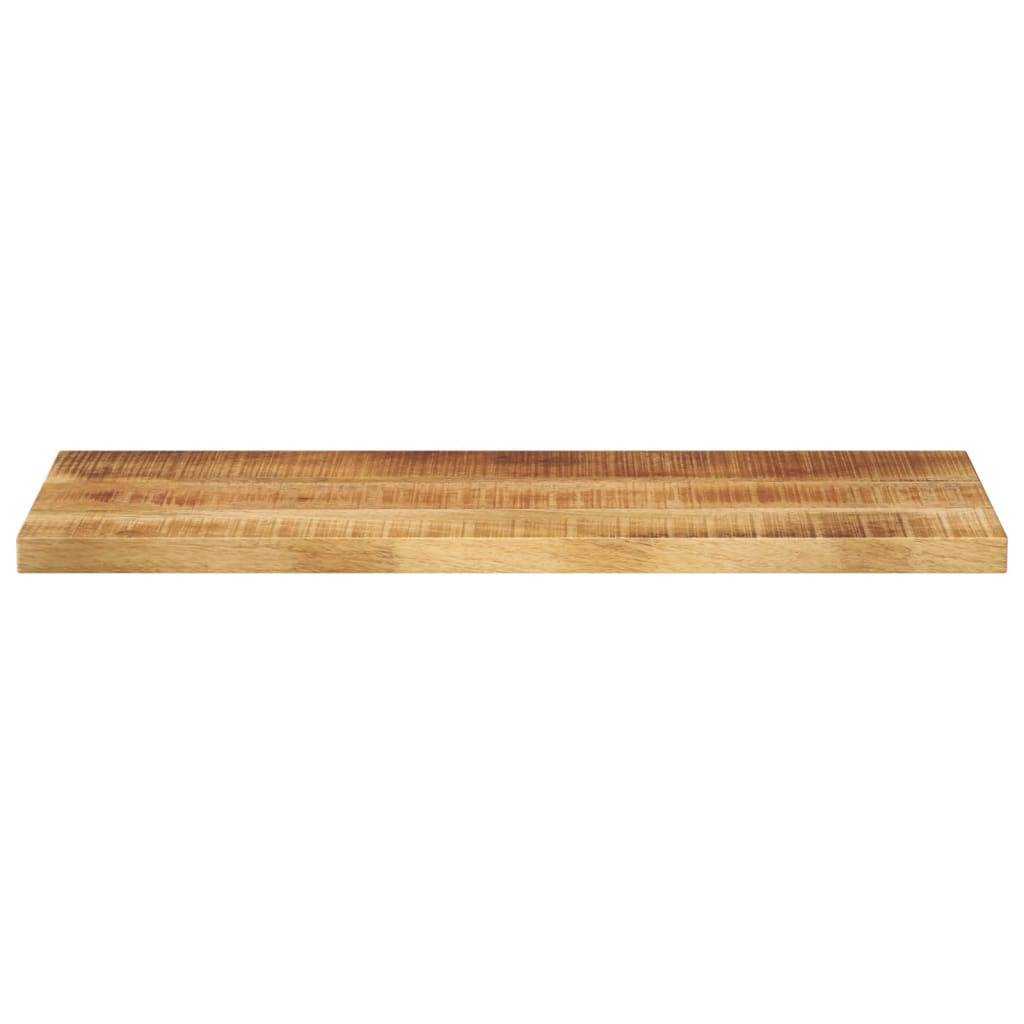 vidaXL Tischplatte 90x20x2,5 cm Rechteckig Raues Massivholz Mango