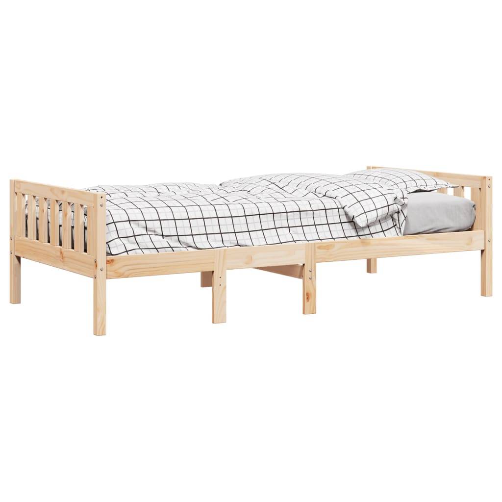 vidaXL Kinderbett ohne Matratze 75x190 cm Massivholz Kiefer